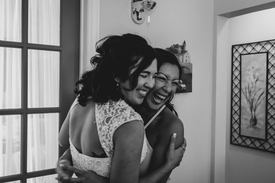 bride and mom photos, intimate wedding photographer, ottawa wedding